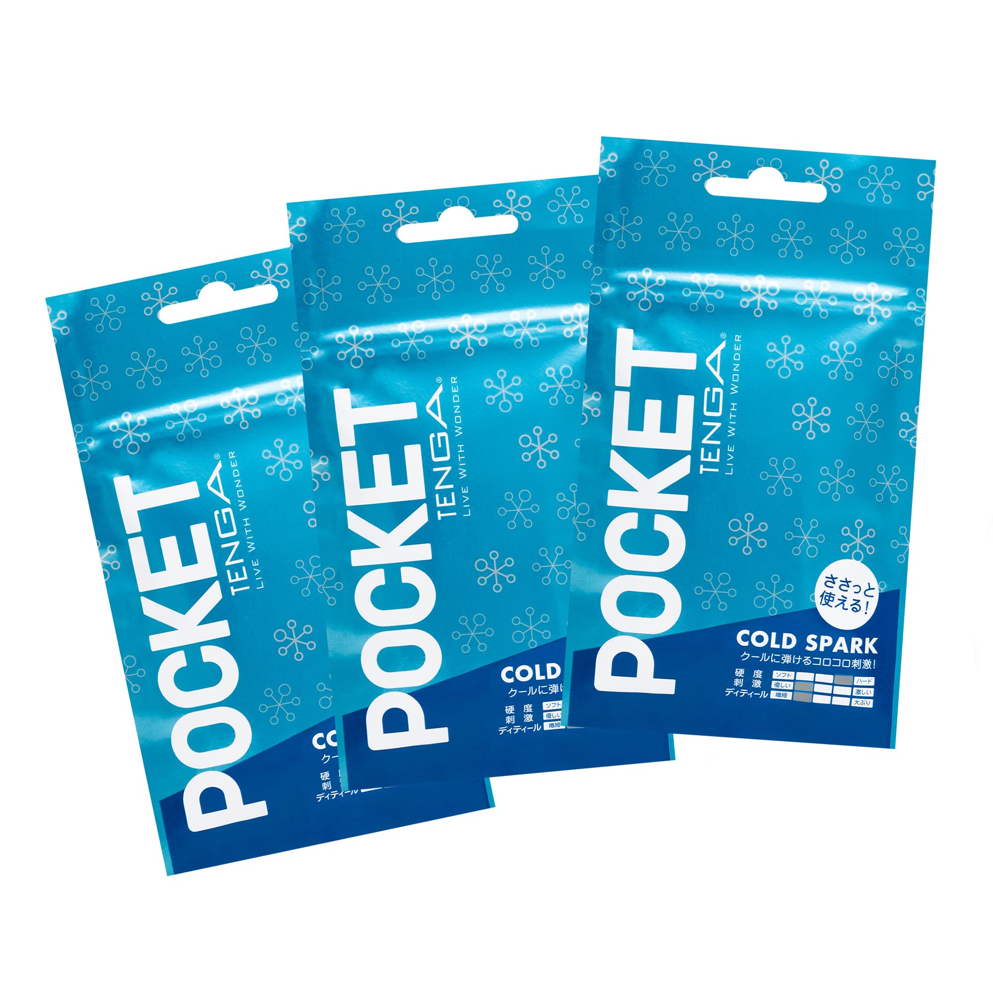 Amazon.co.jp: TENGA テンガ POCKET TENGA COLD SPARK 3個セット