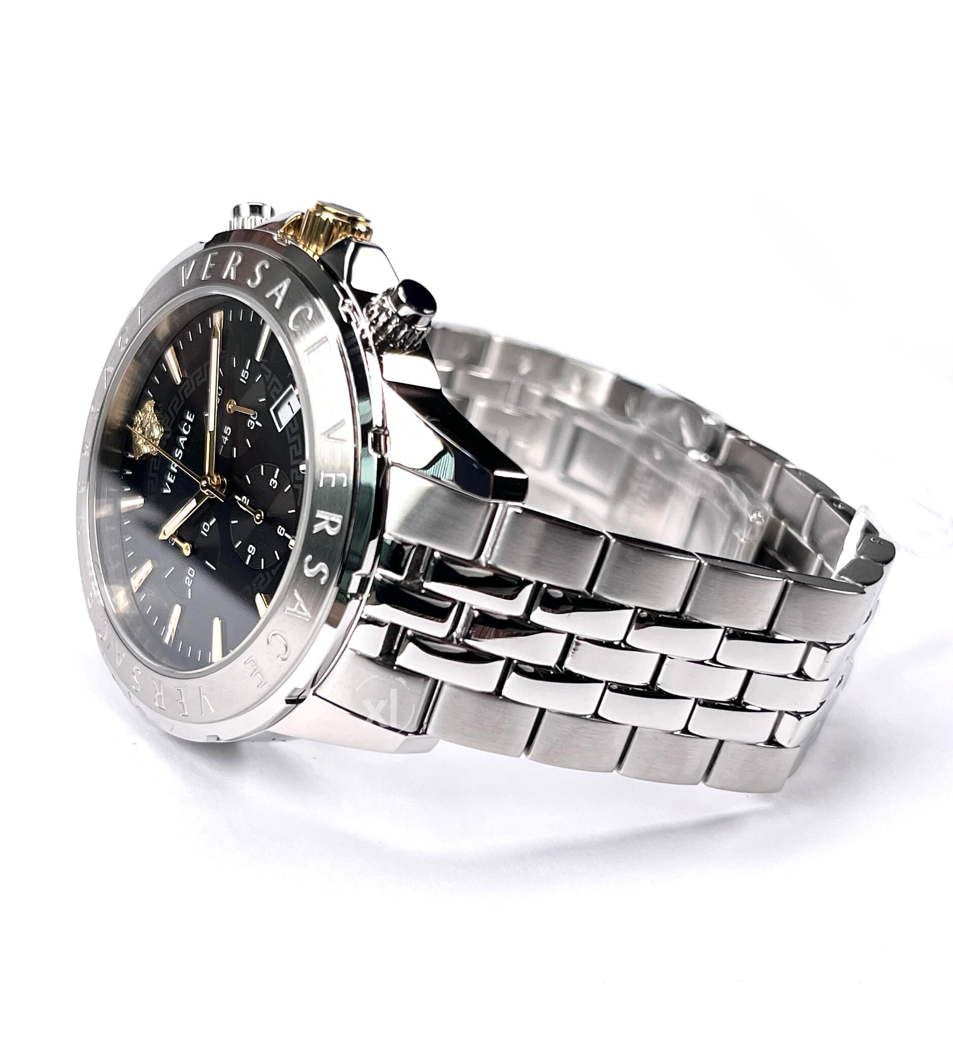 Versace VEV601523 Chrono Signature Heren Horloge 44 mm