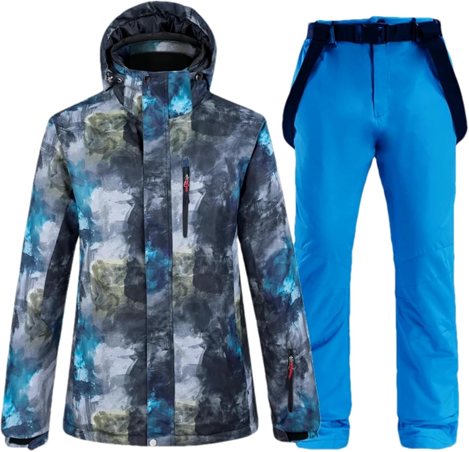 Men Snow Suit Wear Snowboarding Clothes Ski Jacket Pant Jacket Sets