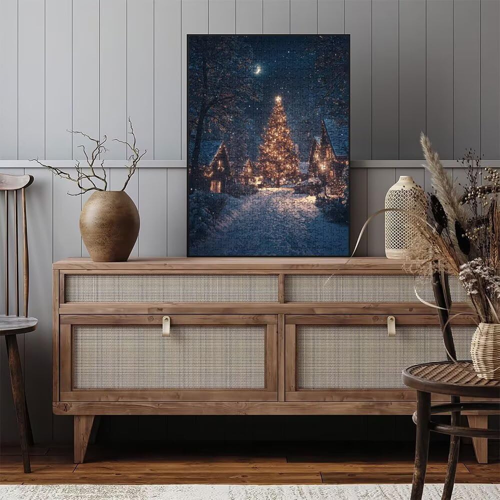 Puzzle 6000 Pezzi, Albero Stelle 3D Puzzle per Adulti Impegnativo, Educa Puzzles Artistico, Divertente E Stimolante Puzzles Decorativo per La Famiglia, Regalo e Decorazione Pareti DX0YL6-965