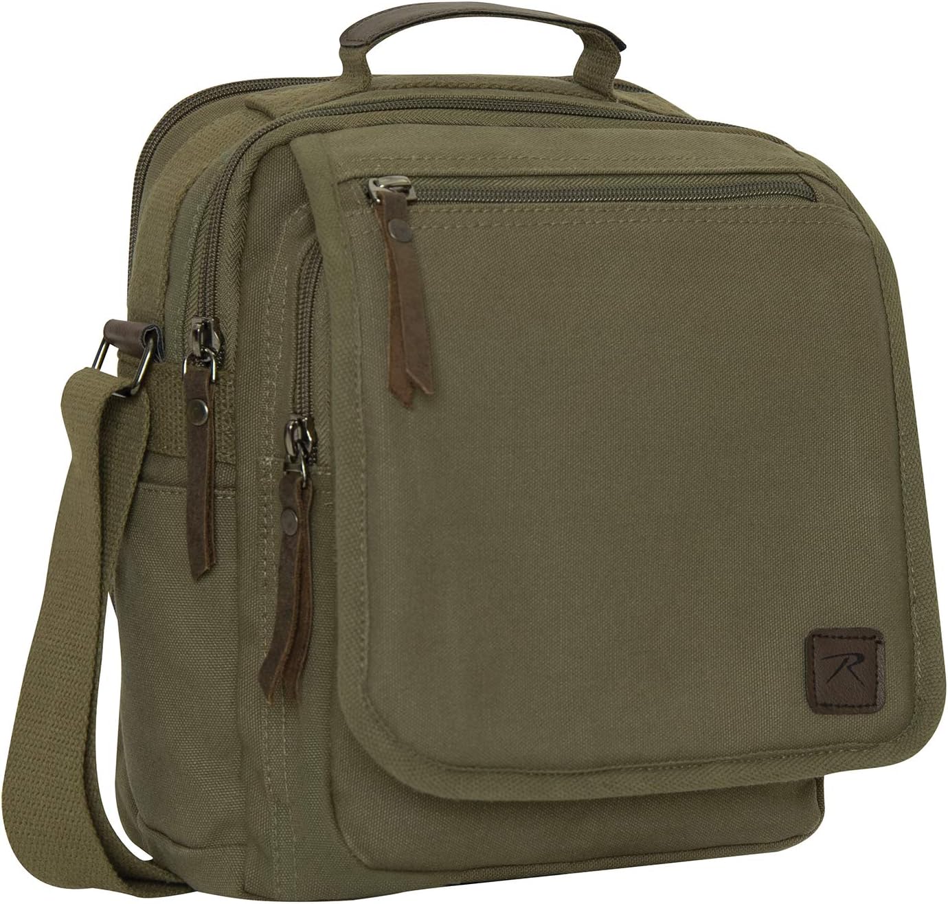 Rothco Compact Every Day Work Canvas Shoulder Bag - EDC Essentials and Daily Commutes