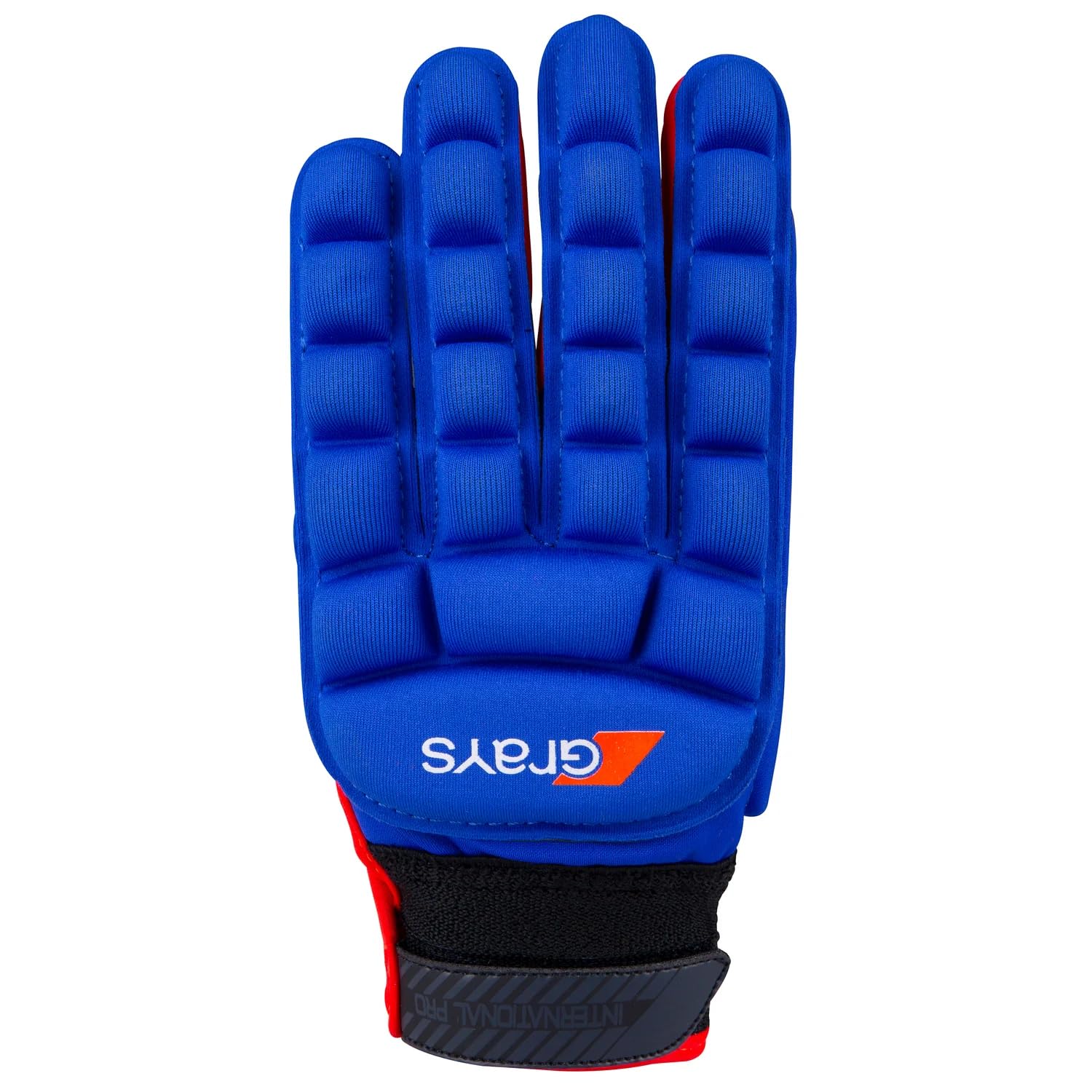 International Pro Gant de hockey pour main gauche Bleu/rouge Taille XXS