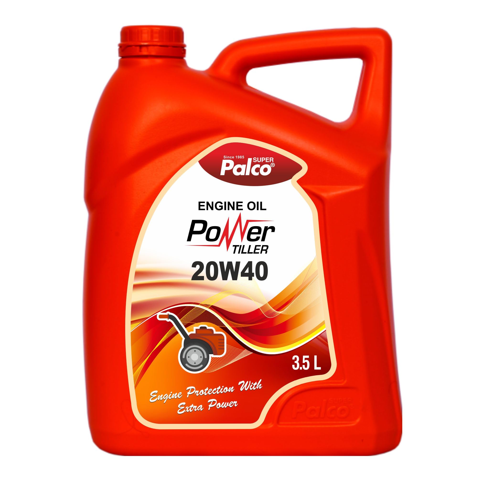 PALCO Power Tiller 20W40 Engine Oil 3.5 Litre (Pack of 1) API CF/SF Premium High Performance Engine Protection Suitable for Petrol & Diesel Engines for Lawn Mowers Tillers Agricultural Machinery-image-35