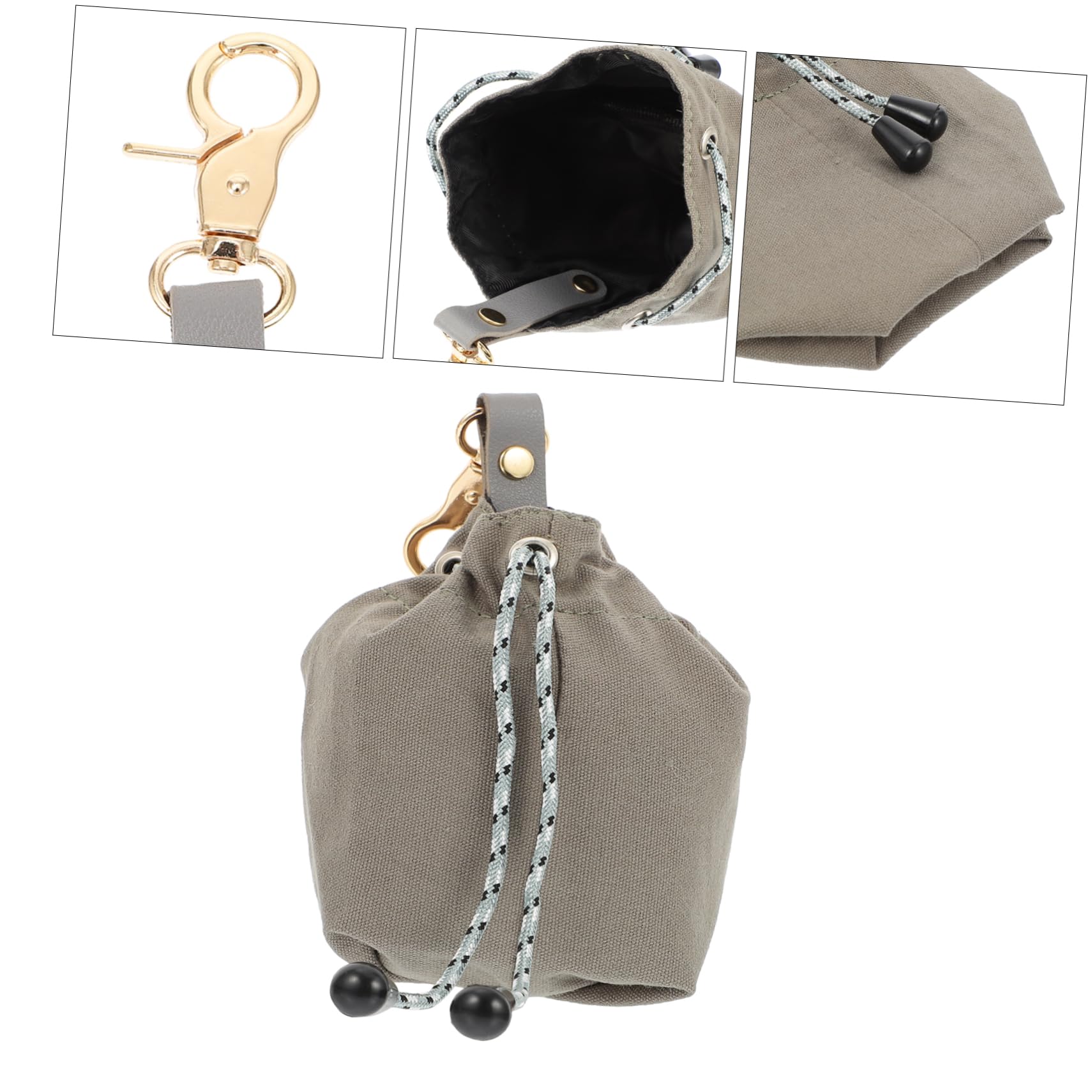 BESPORTBLE 3stücke Tragbare Hundeleckerlitasche Für Outdoor-Training Langlebige Futtertasche Mit Aufhängehaken Und Verstellbarem Gurt Für Hundetraining Und