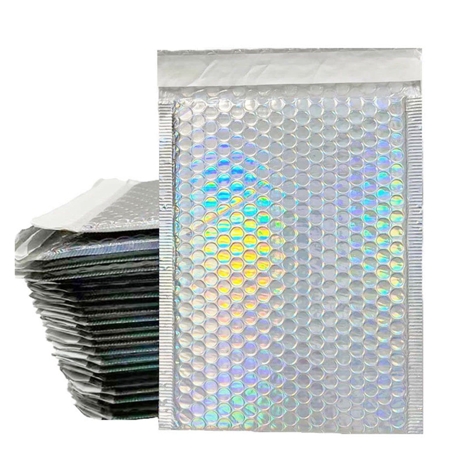 50 Pz/lotto Kraft Buste Di Bolle Di Carta Buste Ma Imbottite Busta Di Spedizione Con Bolla Sacchetto Postale Varie Dimensioni - Foto 14