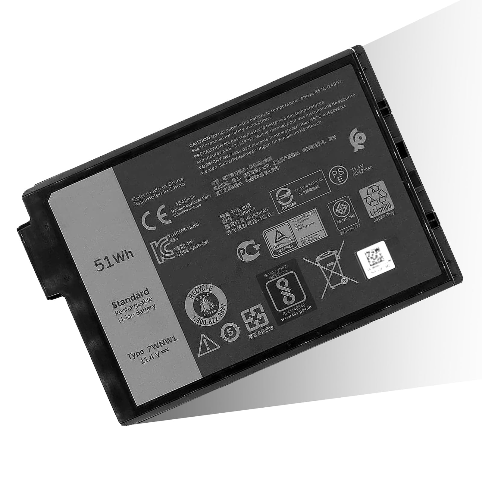 Amazon.com: 7WNW1 Laptop Battery for Dell Latitude 5420 5424 7424
