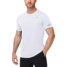 Swim T-Shirts for Men UPF 50+ Sun Protection Rash Guard, Fast Dry Moisture Wicking for Athletic Activities & Fishing
