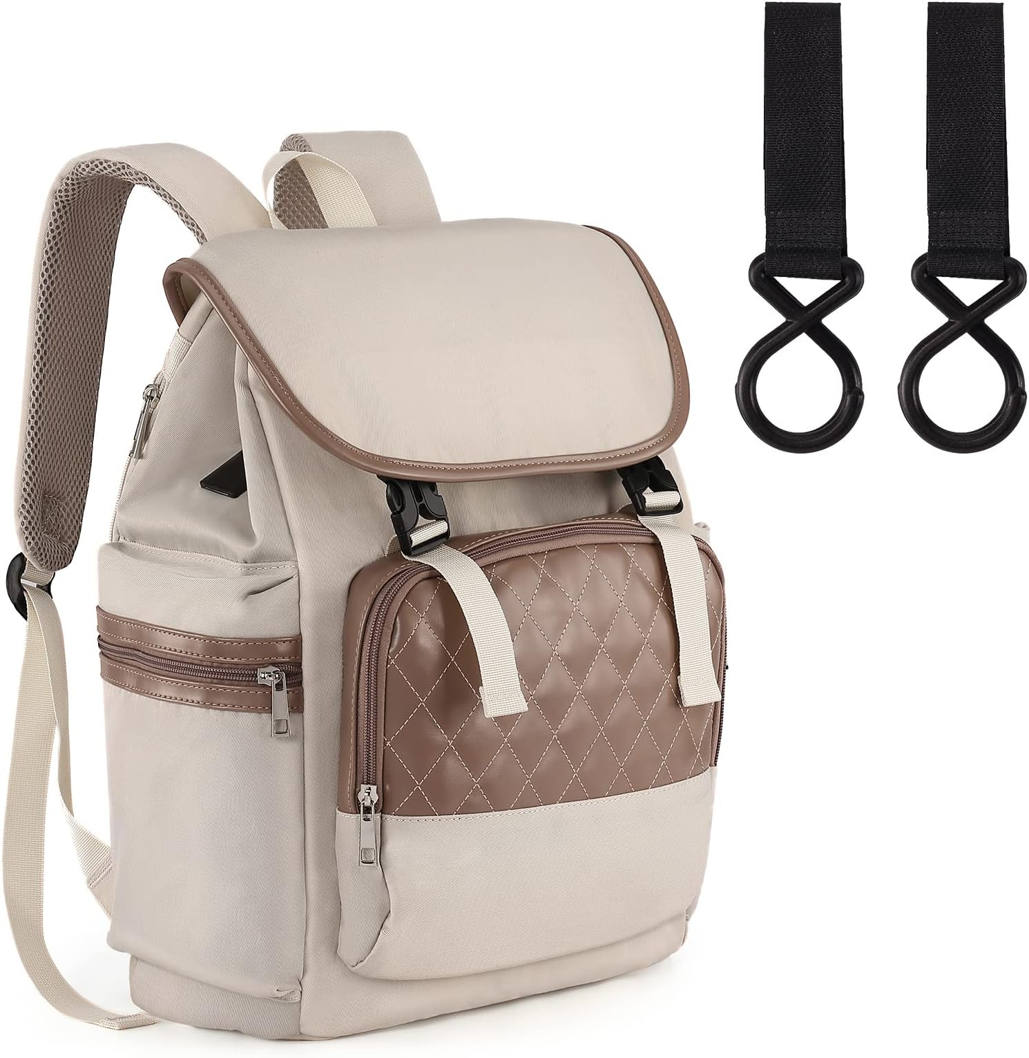Functional yet Fashionable Diaper Bag Backpack