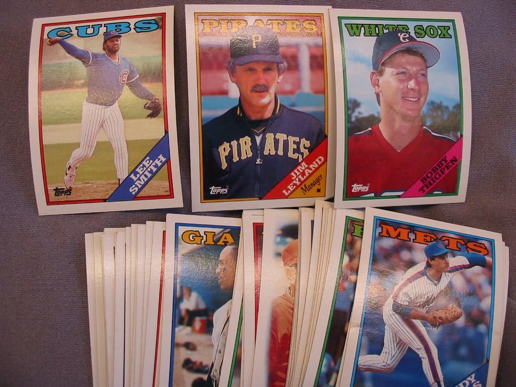 TOPPS 1988 BASEBALL CARD SET Collectibles & Fine Art
