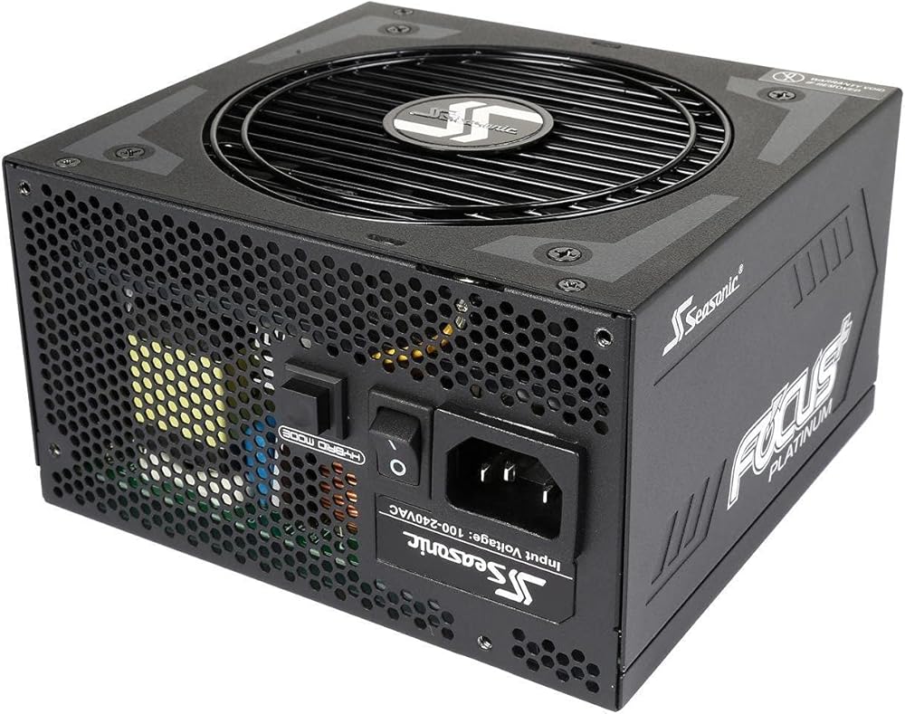 Seasonic FOCUS Plus 650 Platinum SSR-650PX 650W 80+ Platinum ATX12V & EPS12V Full Modular 120mm FDB Fan Compact 140 mm Size Power Supply thumbnail 2