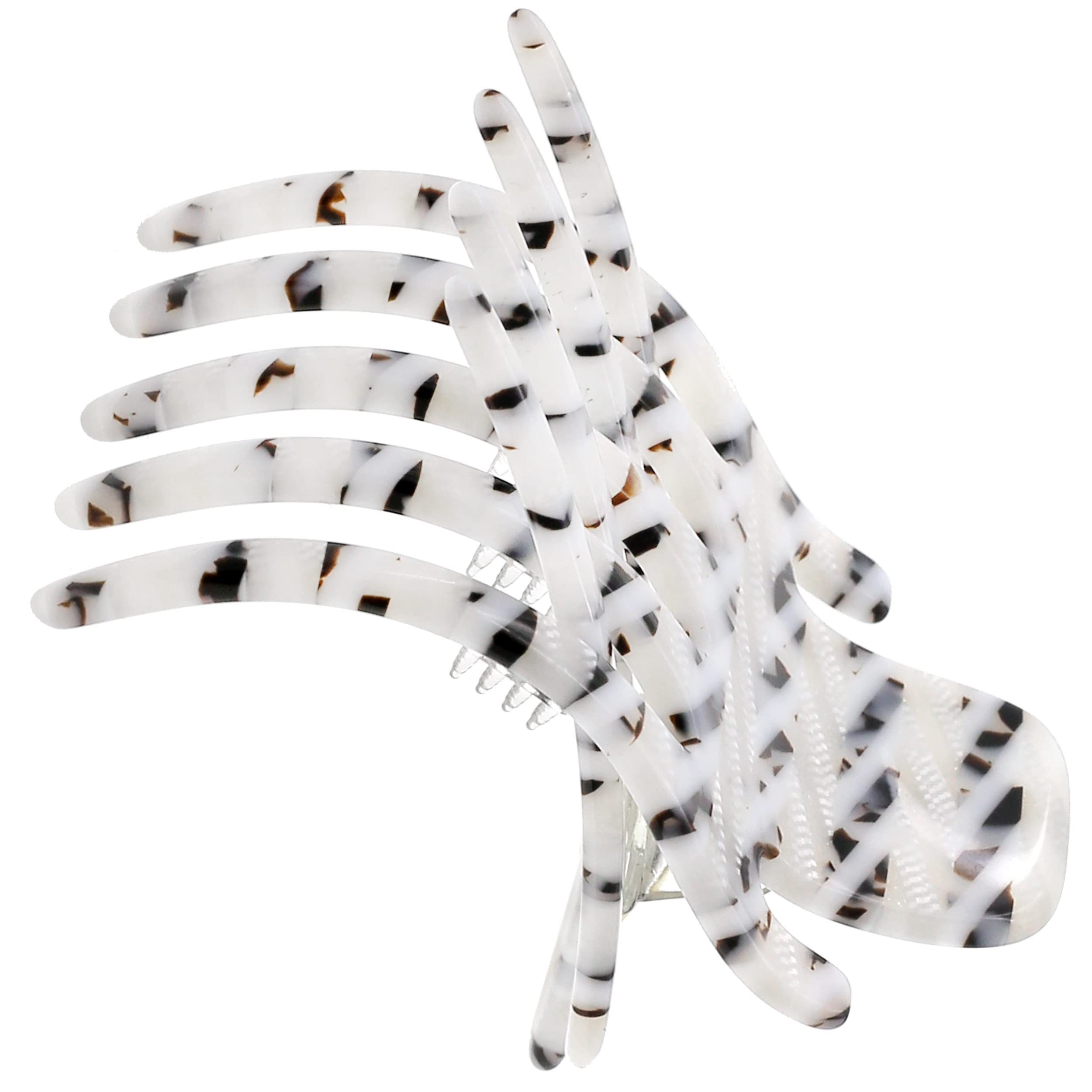 Camila Paris CP3477 French Hair Clip for Women, Hand-Made Hair Side Clips, 2 Inch Girls Hair Claw Clips Jaw Fashion Durable Styling Hair Accessories