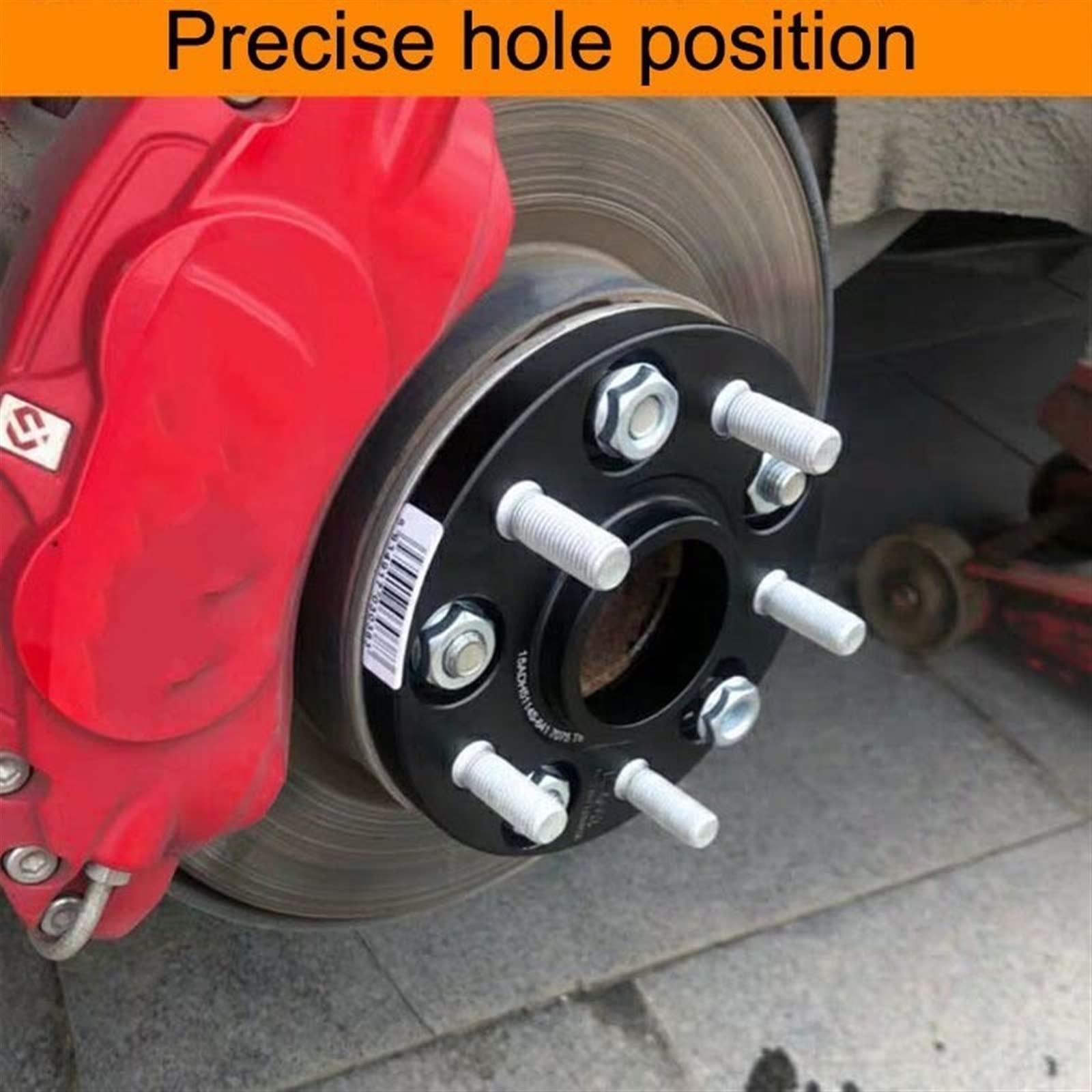 Dystanse kół 5x127 Hubcentric 71.5mm aluminiowy dystans do kół samochodowych pasuje do Jeep Wrangler Grand Cherokee Commander (Color : 1PCS 20mm)