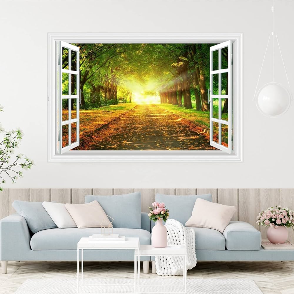 １点限り!! ウォールステッカー 70×45cm 風景 絵画風 壁紙ポスター 71cuSvS2AFL._UF1000,1000_QL80_.jpg