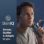 Philips Rasoir Series 7000 Mouille & Rasoir électrique sec & Truffe du nez 3000 Un ensemble, SkinIQ Technologie avec des lames de précision en acier, trimeur pop-up, étui de voyage, nettoyeur Pod, Amazon Exclusive, BD0101AZ