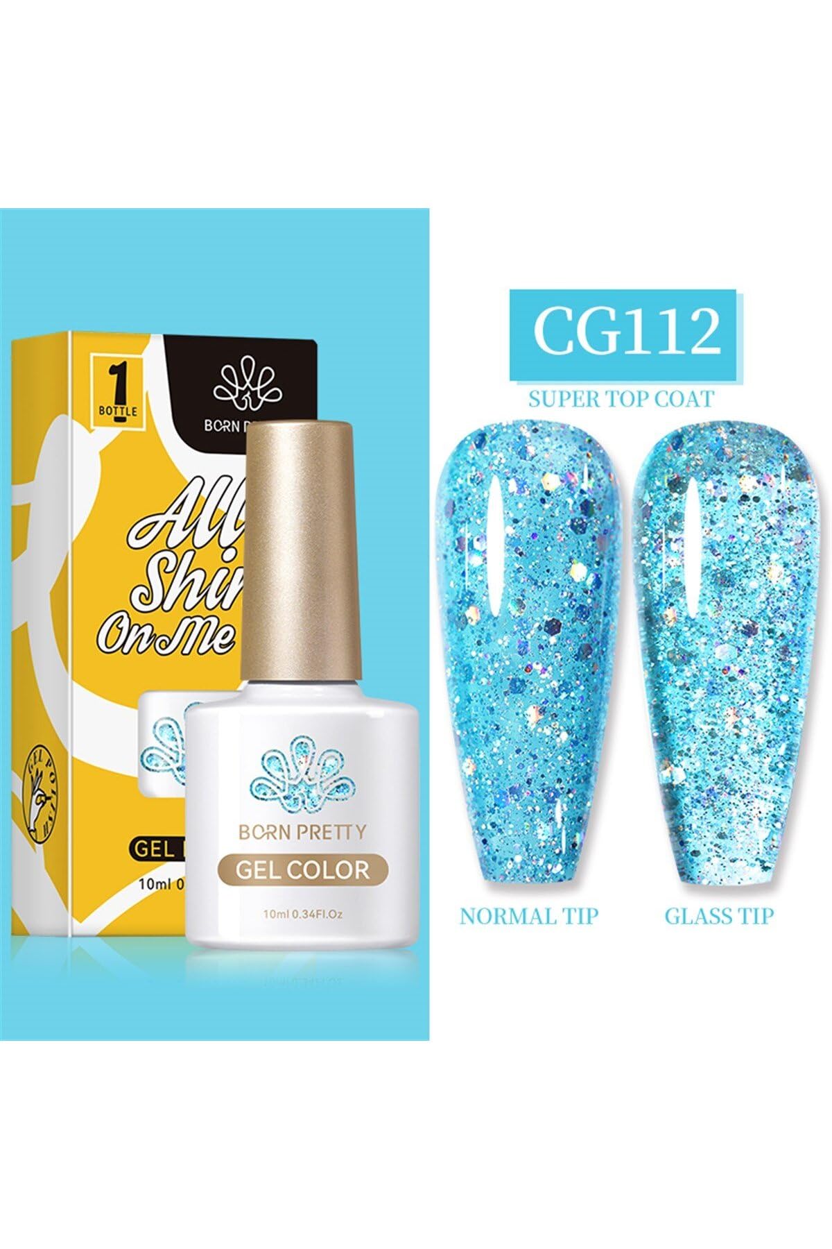 Born Pretty 10 Ml Sılky Whıte Serisi Kalıcı Oje Cg112 (55845) 2715