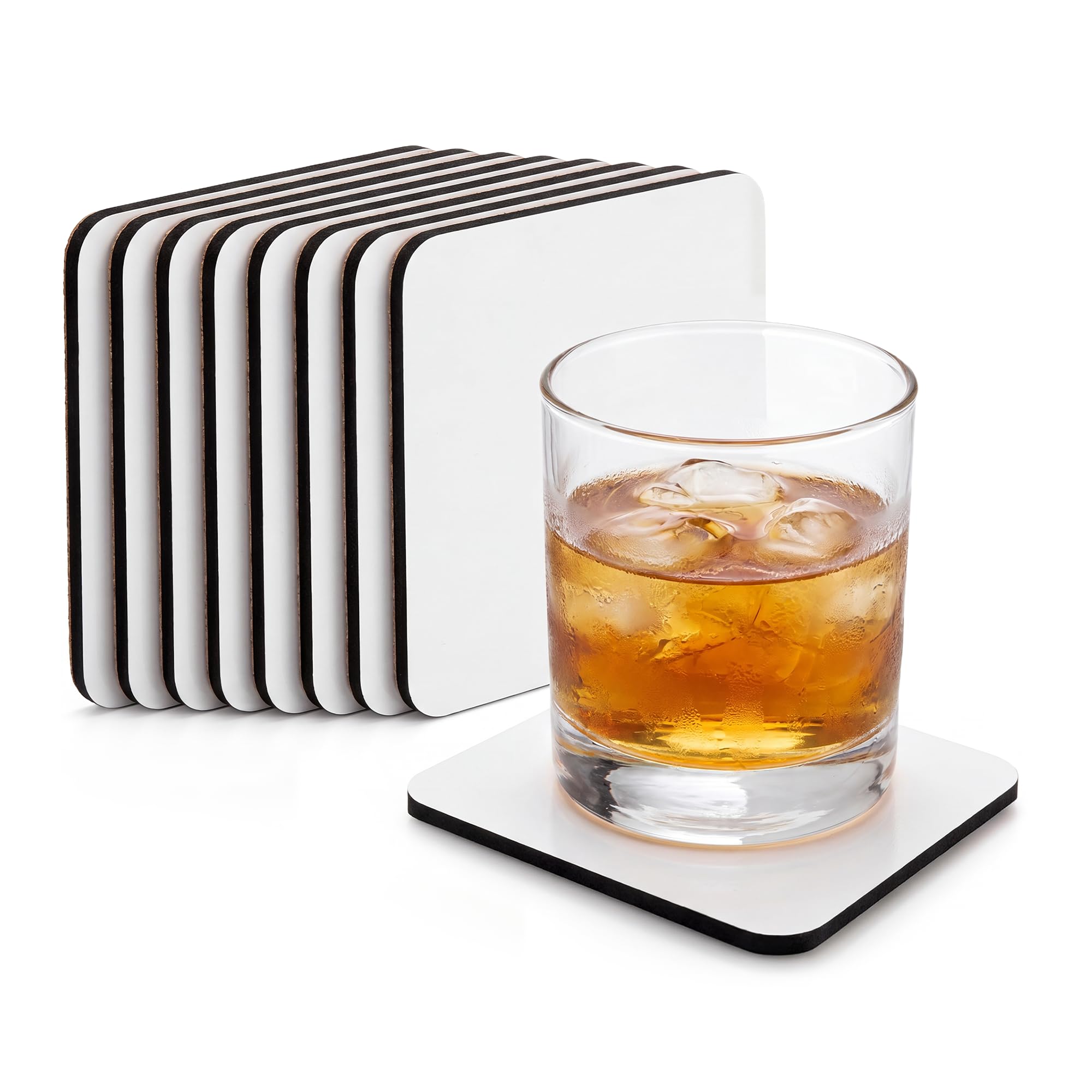 BLANK SUBLIMATION PLACE MATS TABLE COASTER FOR HEAT PRESS PRINTING CORK BACK MULTIPACK (50 Pack)