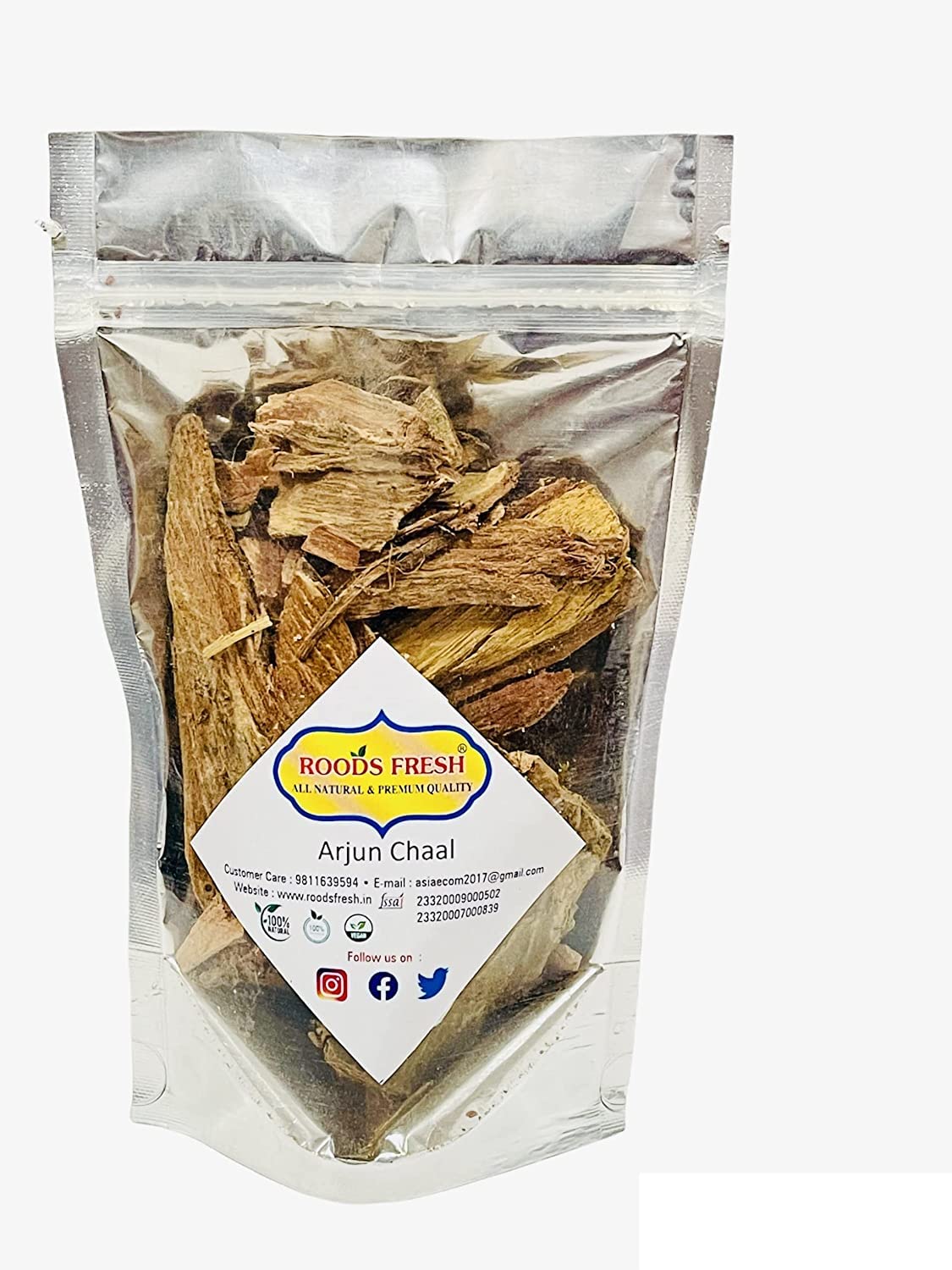 Roods Fresh Arjun Chaal Jadibooti (SABUT) Terminalia Arjuna (400 gram) (B09S3Z73WQ) Amazon Price History, Amazon Price Tracker