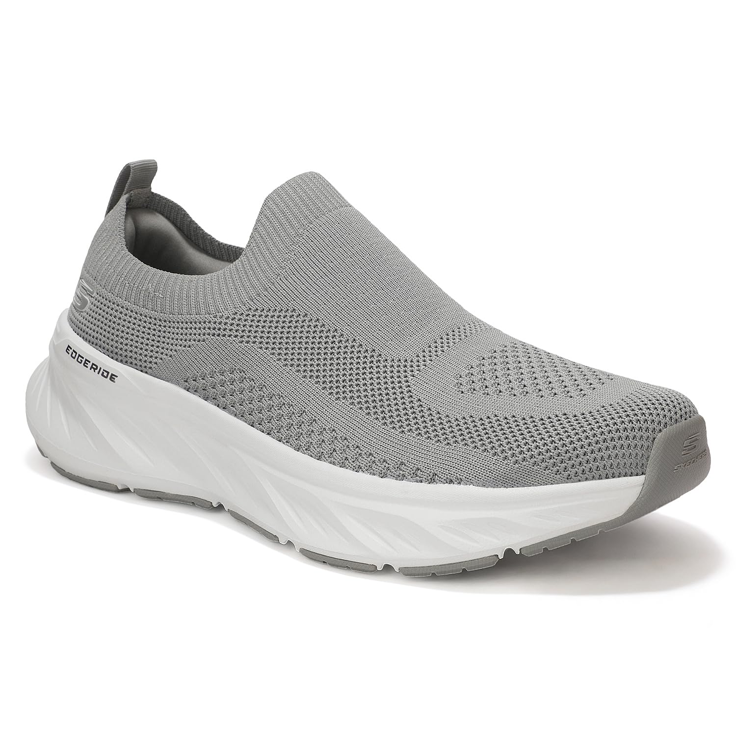 Skechers Mens Edgeride Sneaker Gray - Image 1