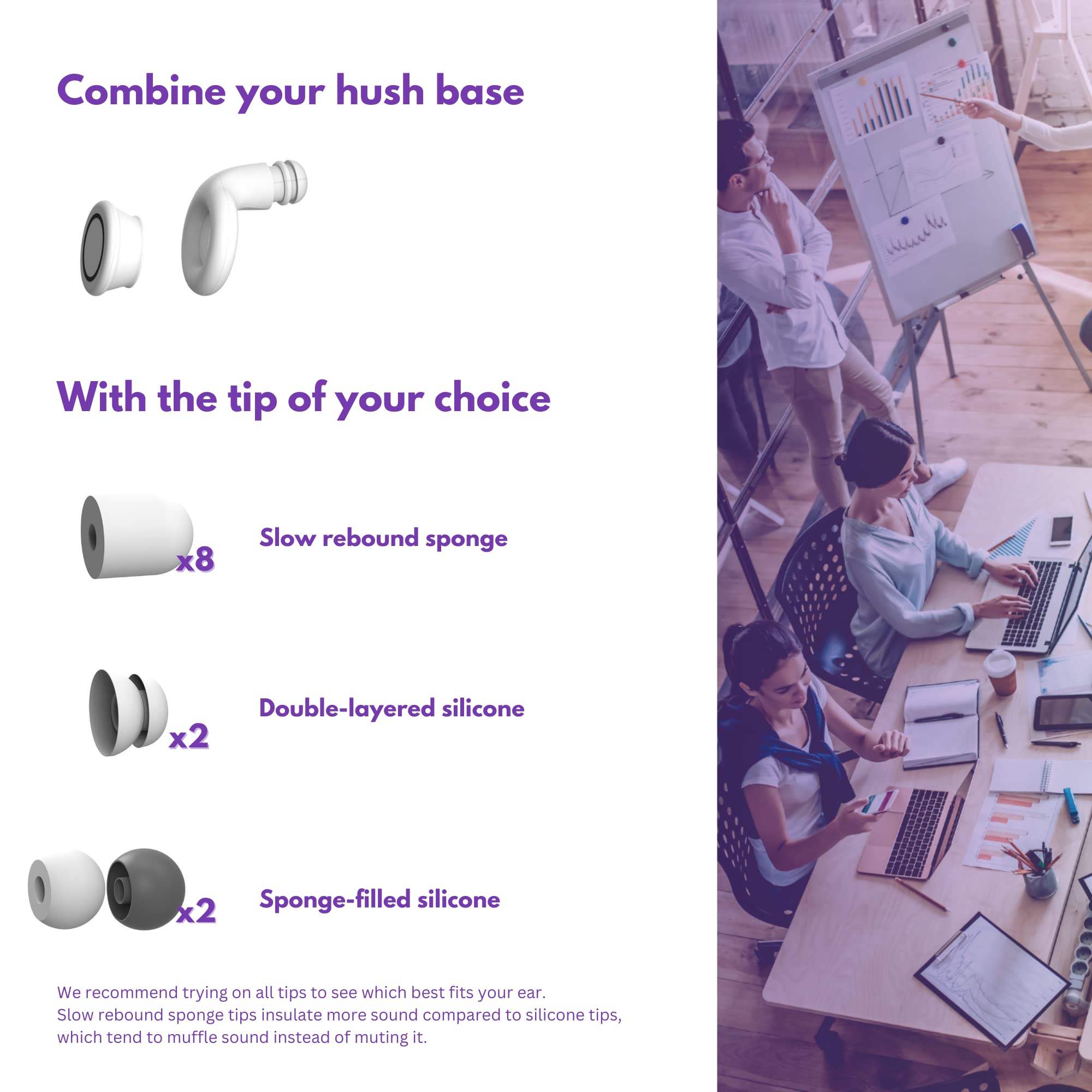 Sleep Pretty in Pink Women's Ear Plugs 14 Pair (Pack of 2)