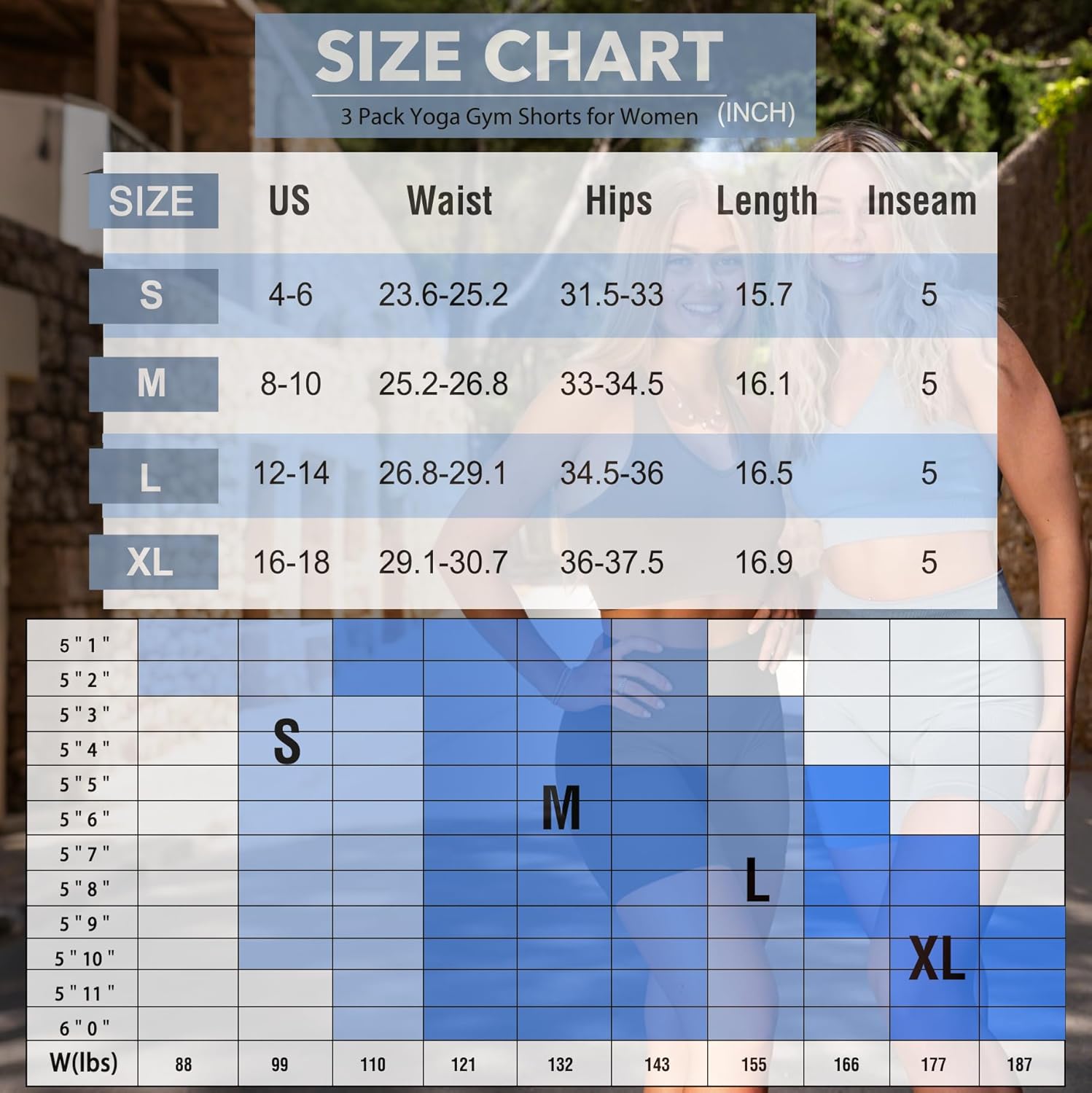 FULLSOFT 3 Pack Workout Gym Shorts for Women - 5" High Waist Tummy Control Scrunch Butt Lifting Seamless Biker Shorts - Image 7