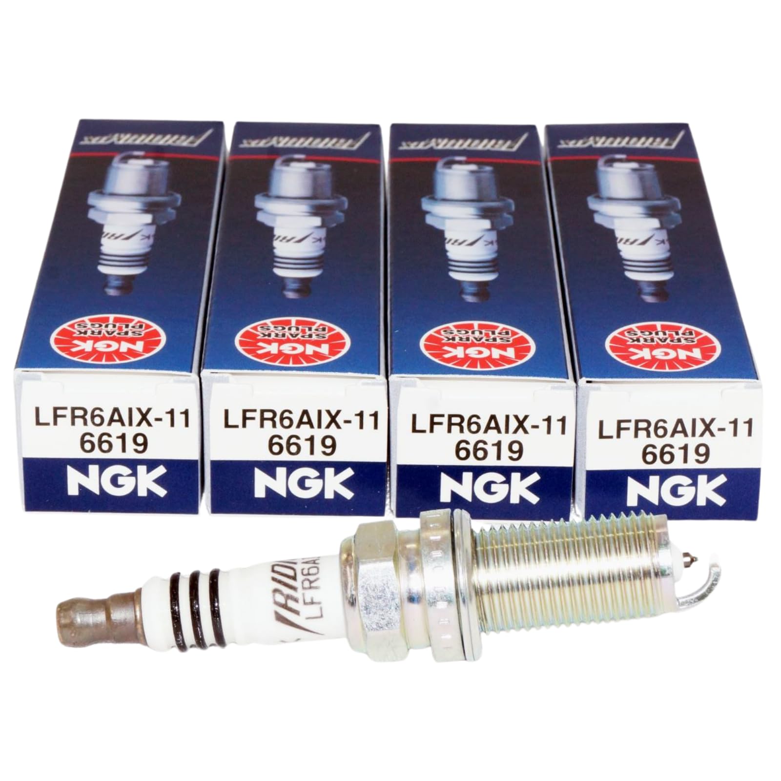 Amazon.com: NGK 6619 Iridium Spark Plugs LFR6AIX-11 (4 Pack