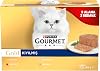 Gourmet Gold Kıyılmış Tavuk Etli Yaş Kedi Maması Multipack 85 gr. (12 Al 9 Öde)