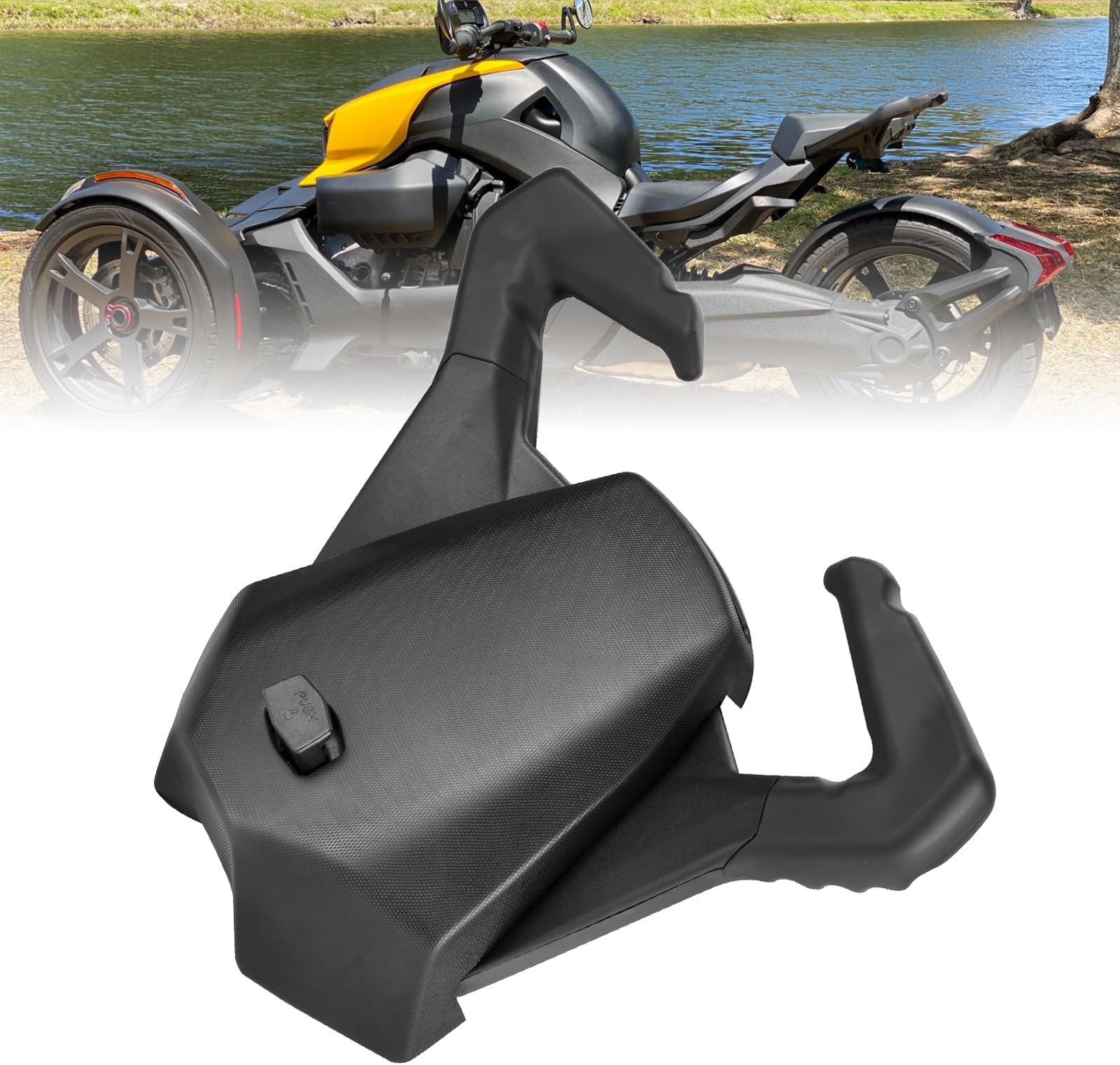 Goldfire Ryker Passenger Seat Accessories,Ryker 2Up Rear