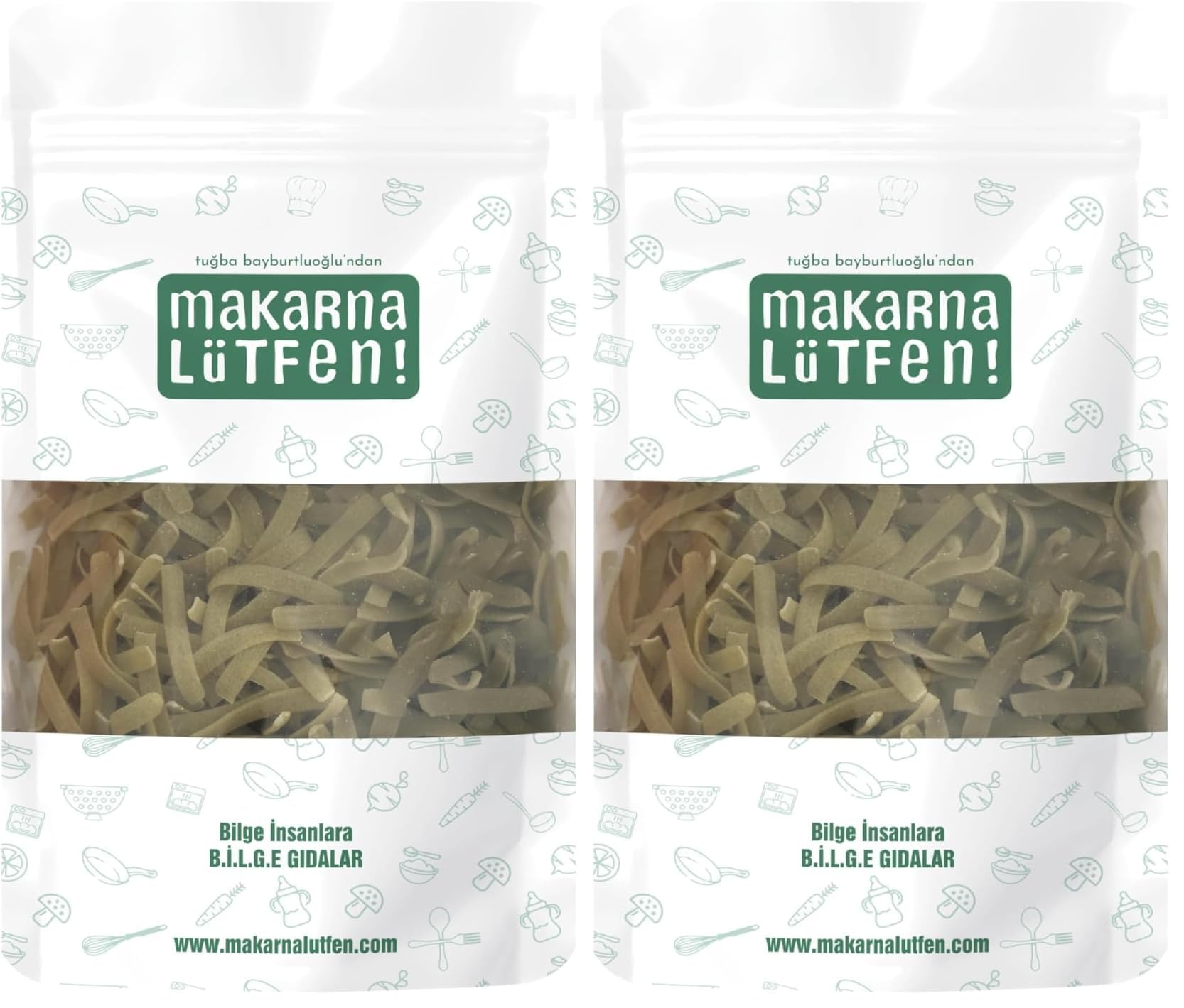 Ispanaklı Erişte 200 g 2li paket
