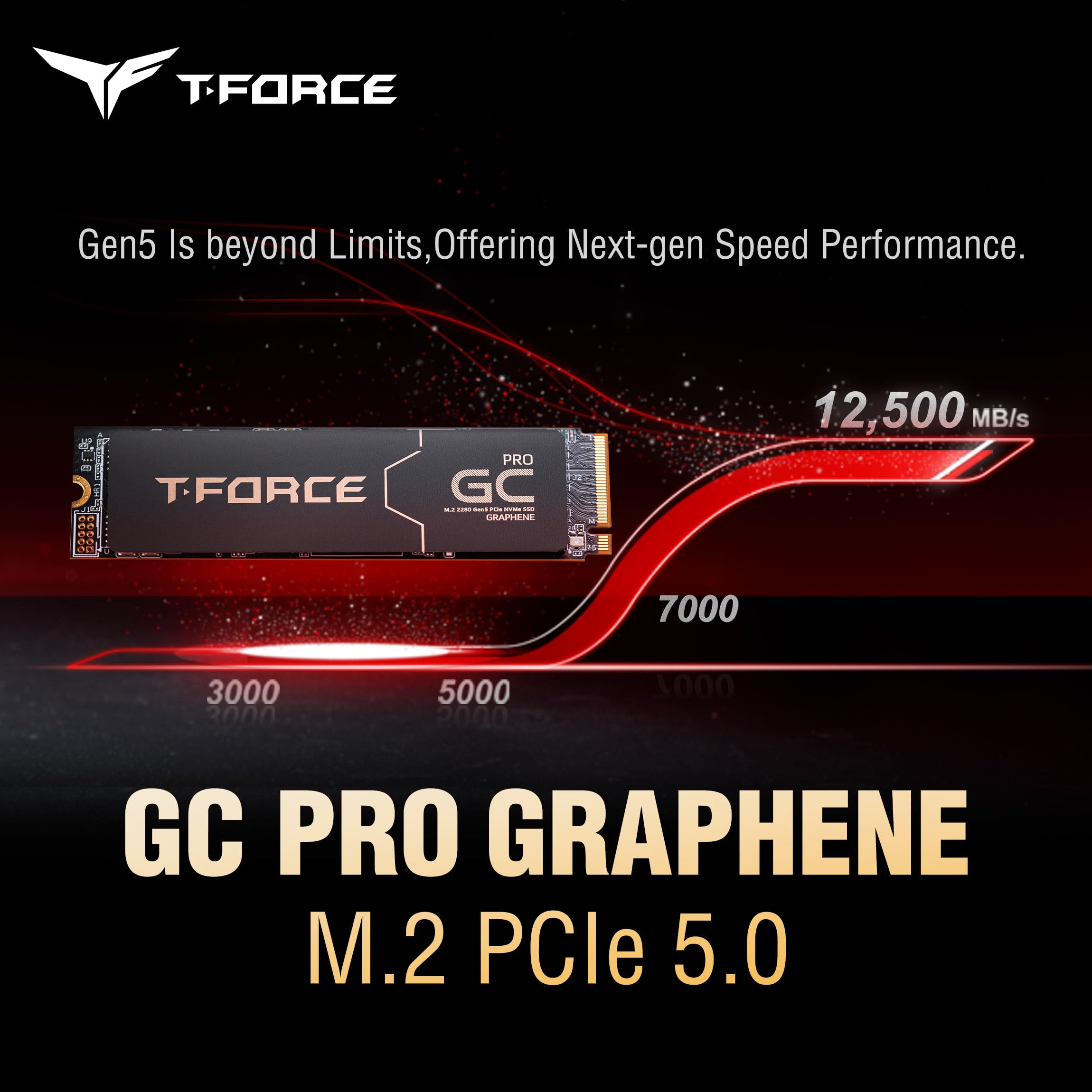 Amazon.com: TEAMGROUP T-Force GC PRO 2TB Graphene Heatsink DRAM