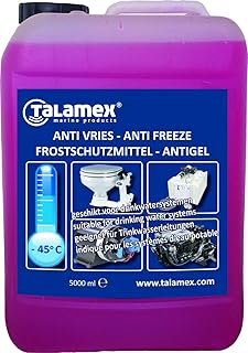 Talamex Frostschutzmittel Gefrierschutz für Trinkwassersysteme, Kühlwassersysteme und Motorensysteme insb. für Boote und C...