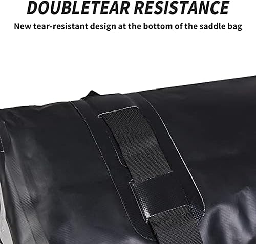 Miniatura 6 de Alforjas impermeables para motocicleta - Bolsas de equipaje para motocicleta de 50L para viajes en motocicleta - Bolsas tipo alforjas desmontables -