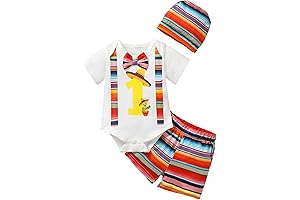 Baby Boy 1st Birthday Clothing Outfit - Boy One Year Old Birthday...