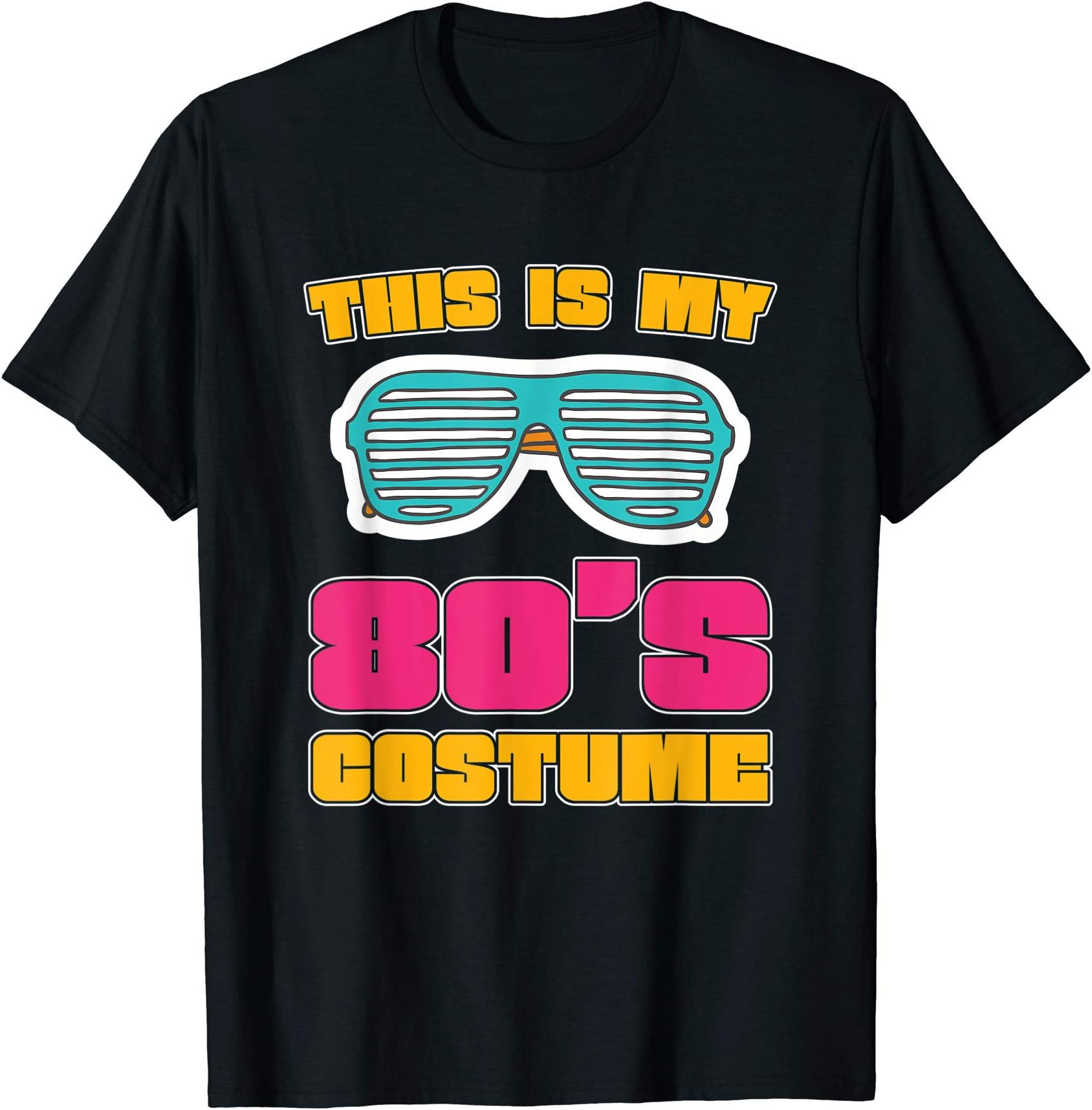 This Is My 80's Costume Party Retro Throwback 80s T-Shirt