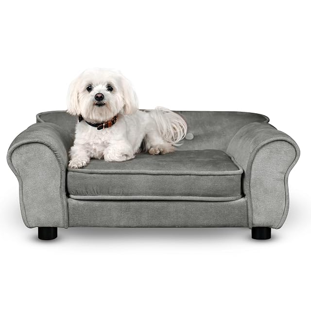 MG Design Sofá para Mascotas en Gris