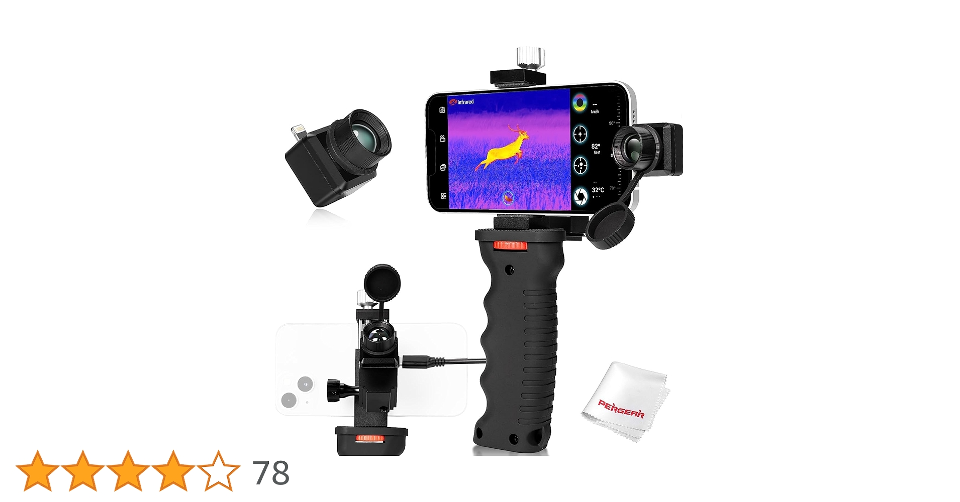 InfiRay Xinfrared T2 Pro サーマルカメラ iPhone Amazon.co.jp: InfiRay Xinfrared T2 Pro サーマルカメラ iPhone