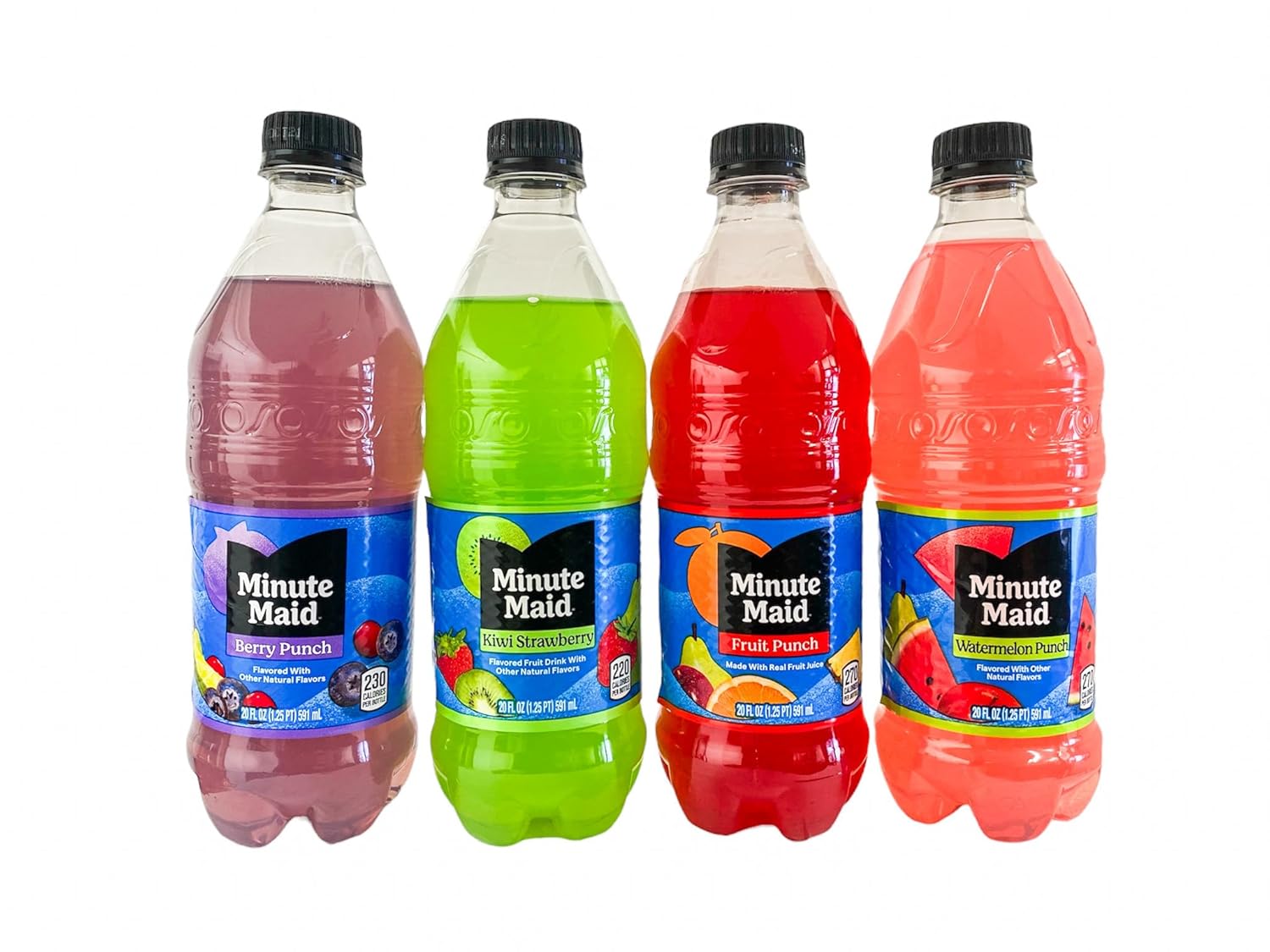 Minute Maid Fruit Punch - 12, 20 Ounce Bottles (Variety Pack)