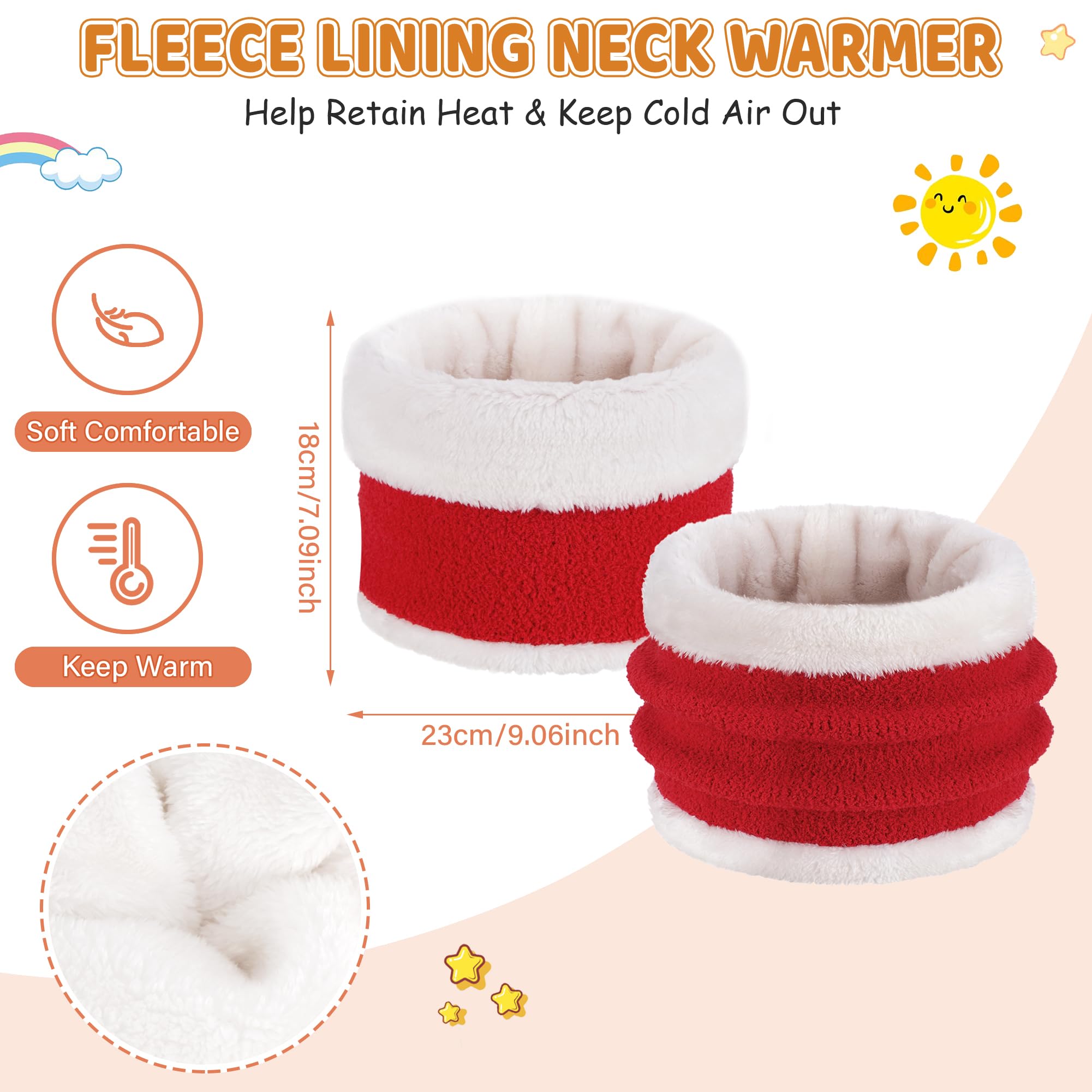 Enfant Garçon Fille Hiver Chapeau Bonnet Echarpe Gants Ensemble 4 5 6 7 8 Ans Polaire Bonnets Pom Casquette Cache Cou Gant Cadeaux pour Filles Garçons