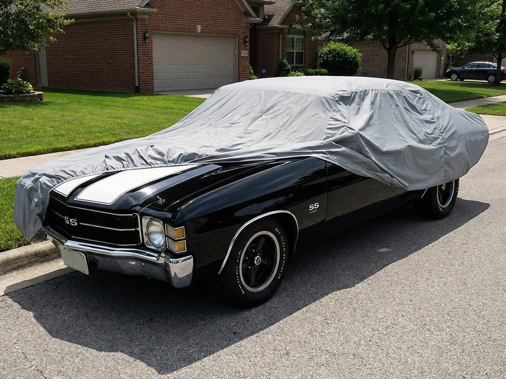Ultrashield Custom Fit 1964 1965 1966 1967 Chevy Chevelle Malibu SS Car Cover Heavy Duty All Weatherproof Covers