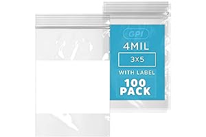 GPI 3" x 5" Portion Control Bags (100-Pack)