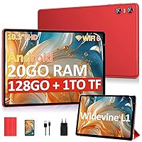 Tablet 10 Pollici Android con 20 GB RAM + 128 GB ROM(Espandibile Fino a 1 TB)