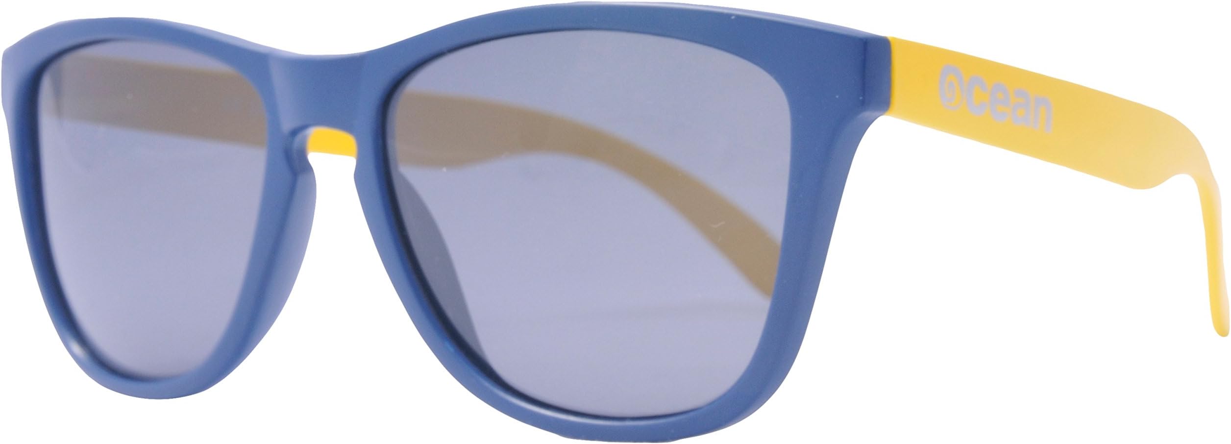 OceanGlasses - Sea - Polarized Sunglasses - Frame : Yellow/Navy Blue - Lens : Smoked (40002.22)