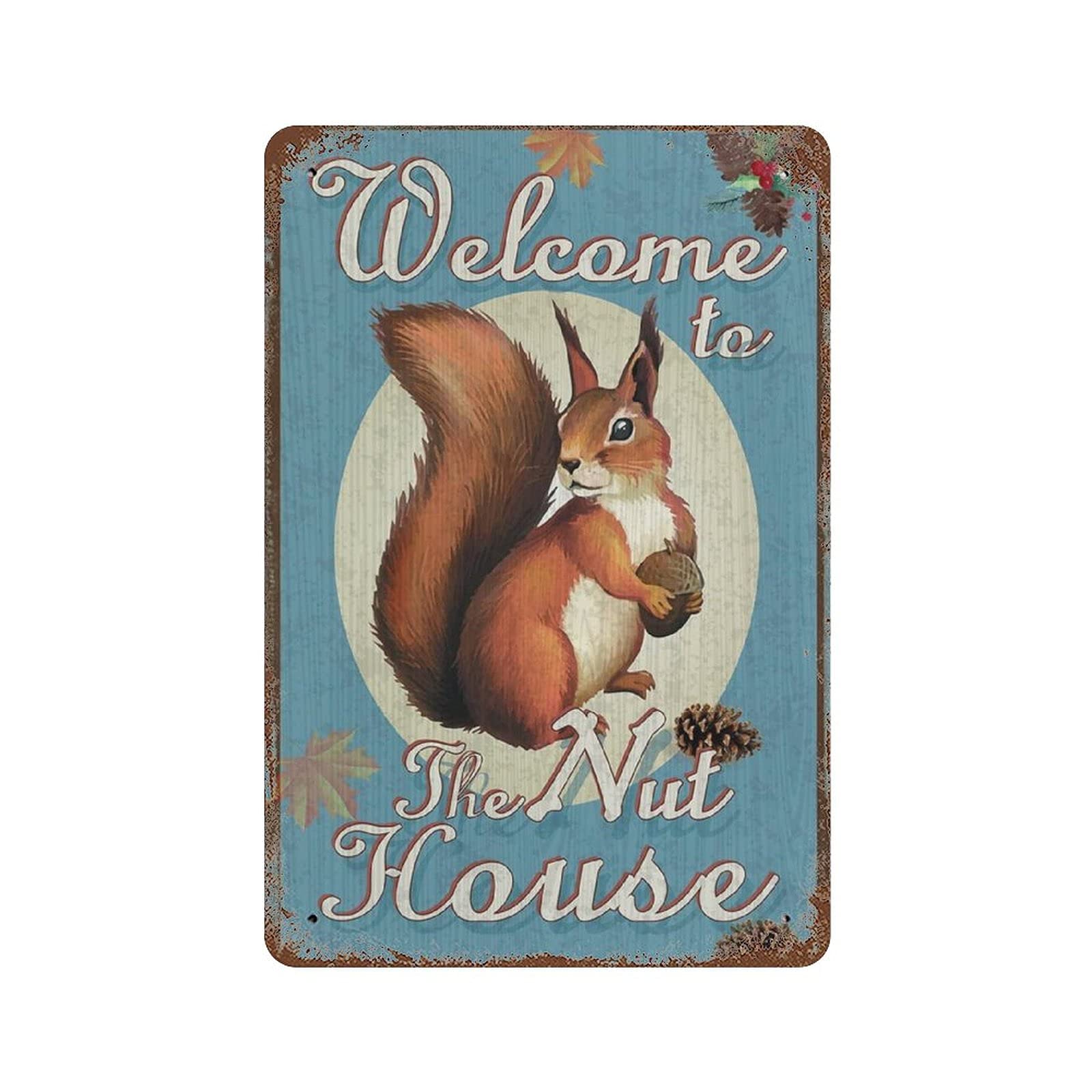 Sorry We're Closed Vintage Metal Plaque retro Great Aluminum Tin Sign Wall Decoration 11.8"x15.7"