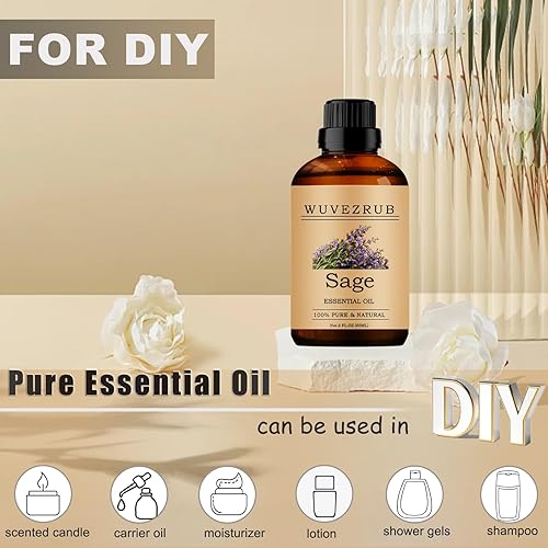 Miniatura 95 de Aceites Esenciales de Orégano, 60ML Aceite Esencial Puro y Natural para Difusor de Aromaterapia - Orégano / 2 Fl Oz