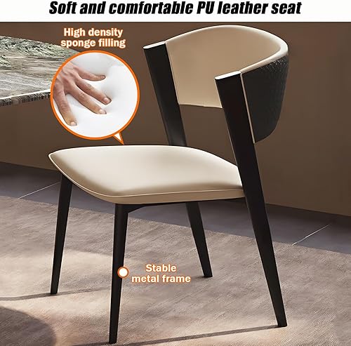 Miniatura 6 de YVYKFZD Juego de mesa de comedor de cocina de 5 piezas, mesa pequeña para oficina, recepción, sala de club, mesa redonda de conferencias para 4