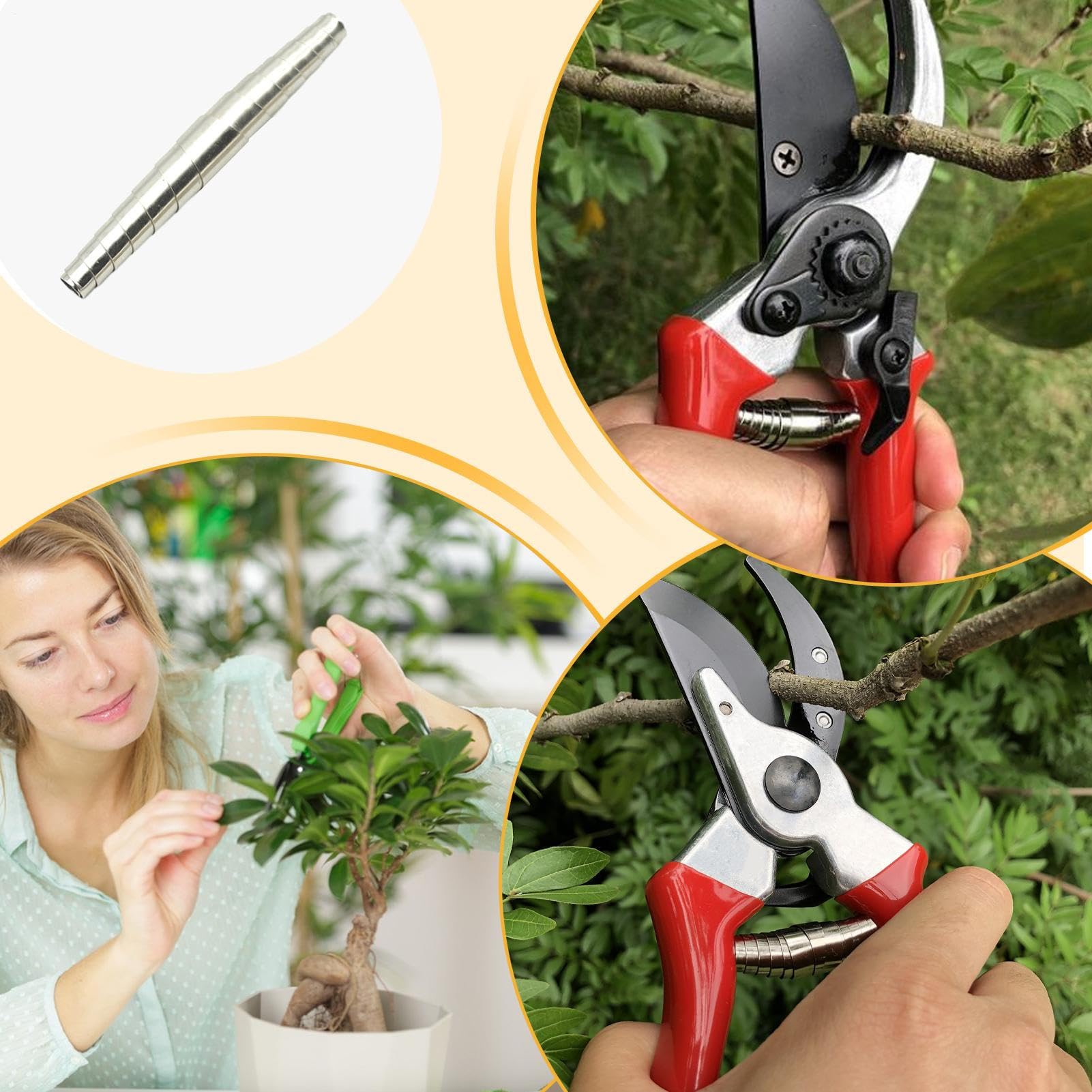 Di Taglio, Per Da Taglio - Per Da | Raccolta Da Giardino | Molla Di Ricambio Resistente Per Cesoie Di Volute Per Il Taglio Di