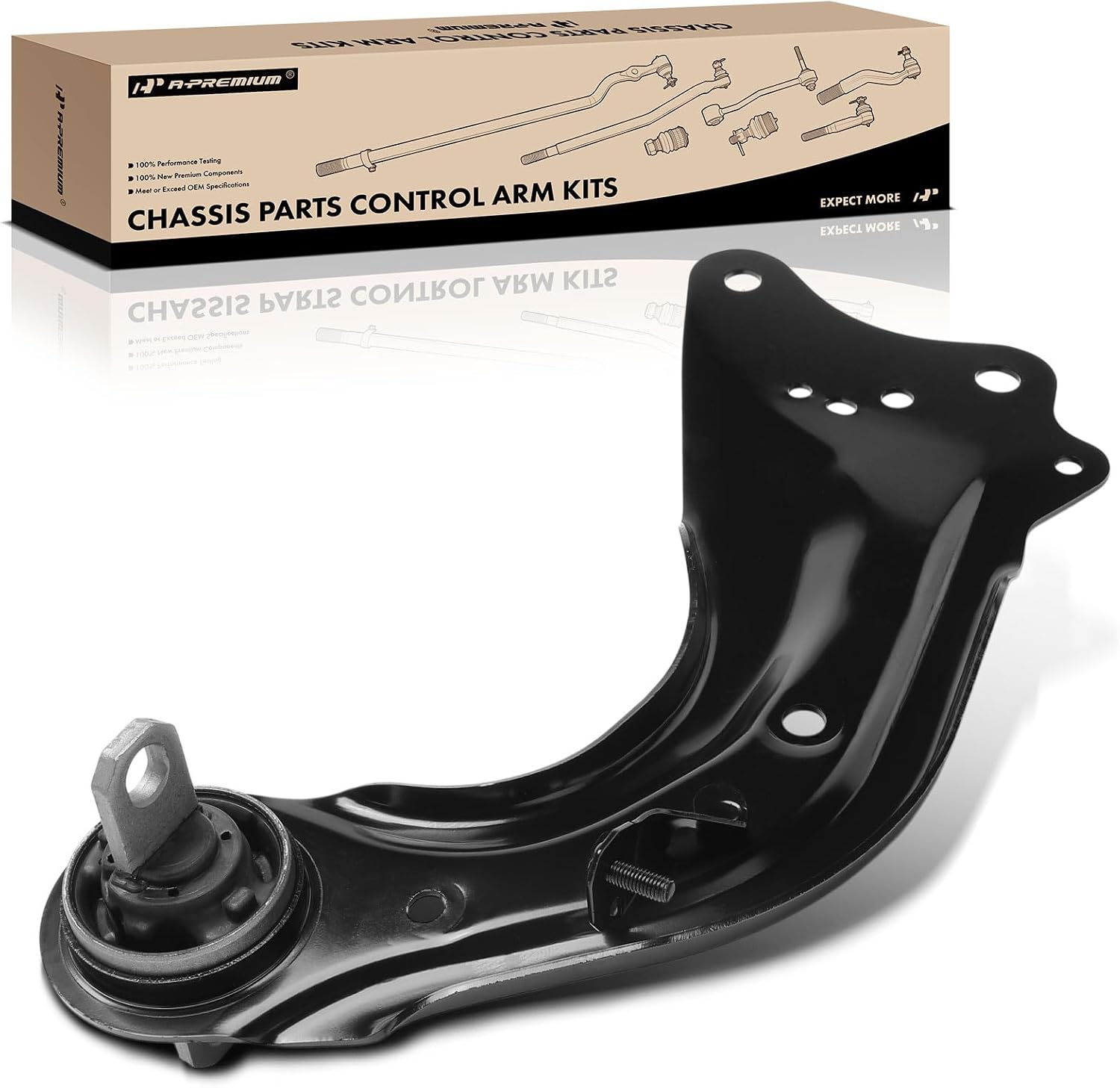 A-Premium Rear Right Control Arm with Bushing, Compatible with Mazda 3 2014-2018, 3 Sport 2014