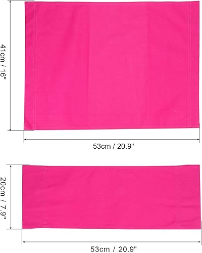 Miniatura 3 de PATIKIL Juego de accesorios para sillas de director, juego 5 en 1 para silla de maquillaje, kit de repuesto de lona y bolsas de almacenamiento