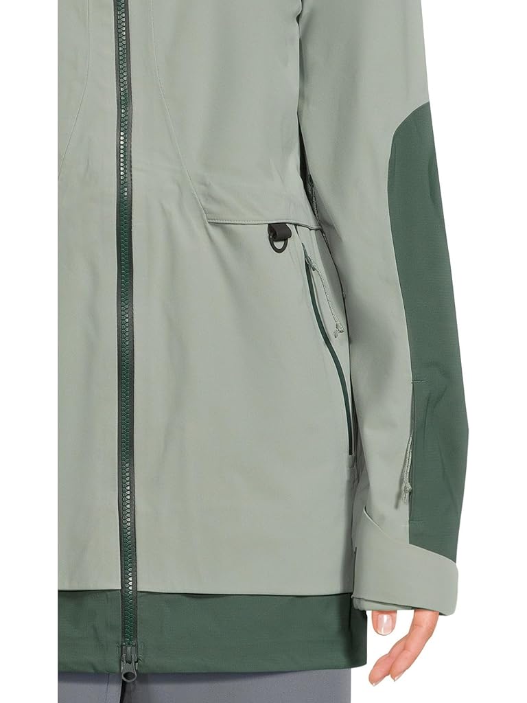Gray Obermeyer W Steibis Shell Jacket