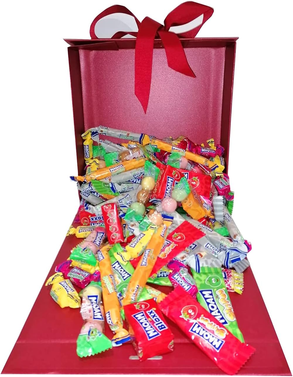 Auris 1.14KG Maoam Selection Hamper Box Birthday Gift, Get Well Soon, Congratulations or Anniversary Boys & Girls, Mums & Dads, Men & Women, Fathers Day Hamper for Her and him