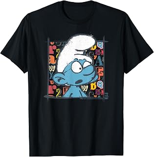 Brainy Alphabet Background T-Shirt